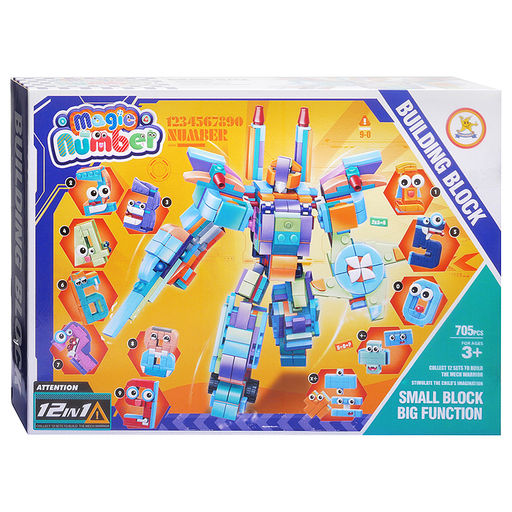 Робот "Цифра" в ассортименте, в коробке