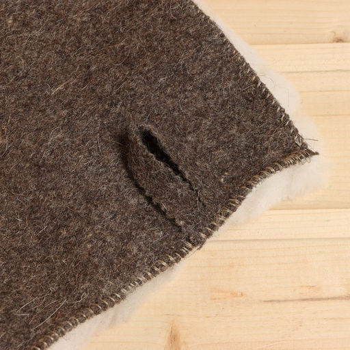 Коврик банный войлочный с овчиной, 40х30 см - Simaland фото 2