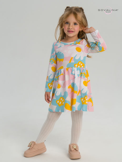 Платье Эля зефирные ромашки - Sovalina фото 10
