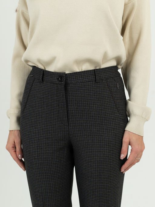 Брюки прямые по поясу сзади резинка - Трика фото 5