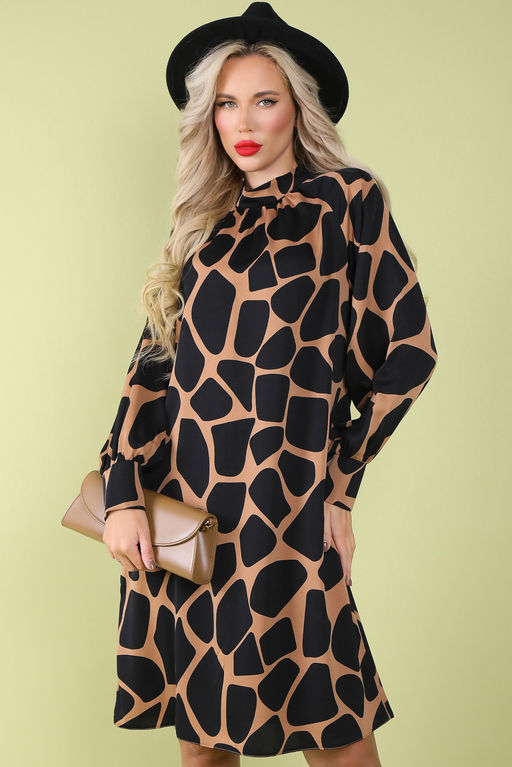 Платье В моем вкусе (карамель) - Эльза фото 2