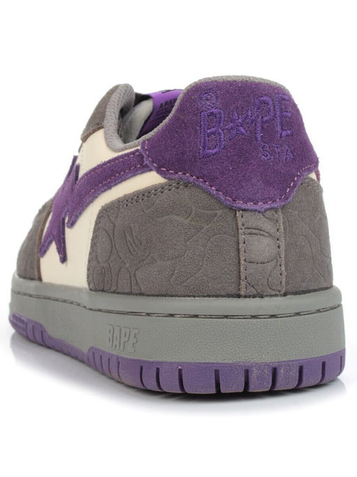 05-717-13 DARKGRAY/PURPLE Кроссовки женские (натуральная замша, натуральная кожа)