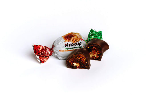 Конфета шоколадная Инжир с грецким орехом 1 кг - Sweet Joys фото 5