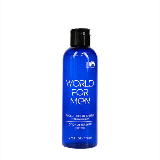 Bio World WORLD FOR MEN Лосьон после бритья Успокаивающий, 200 мл