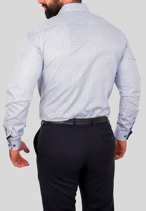Сорочка мужская длинный рукав GREG 124/111/239/Z/1p  фото 3