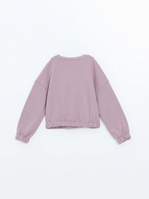 Bisiklet Yaka K?z ?ocuk Sweatshirt - Waikiki фото 3