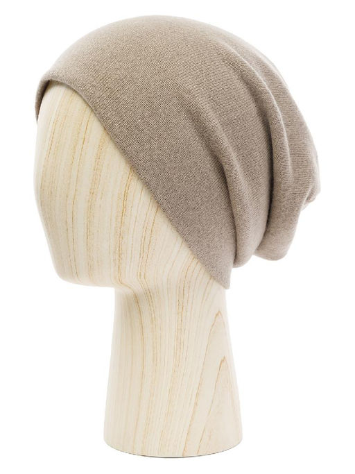 Шапка жен. каш ZZ-D11001 l.taupe - Eleganzza фото 2