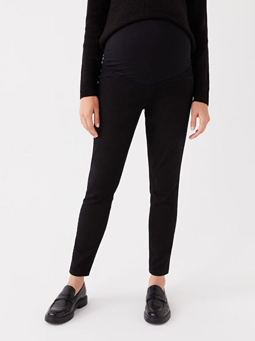 Kar?n Panelli D?z Hamile Pantolon