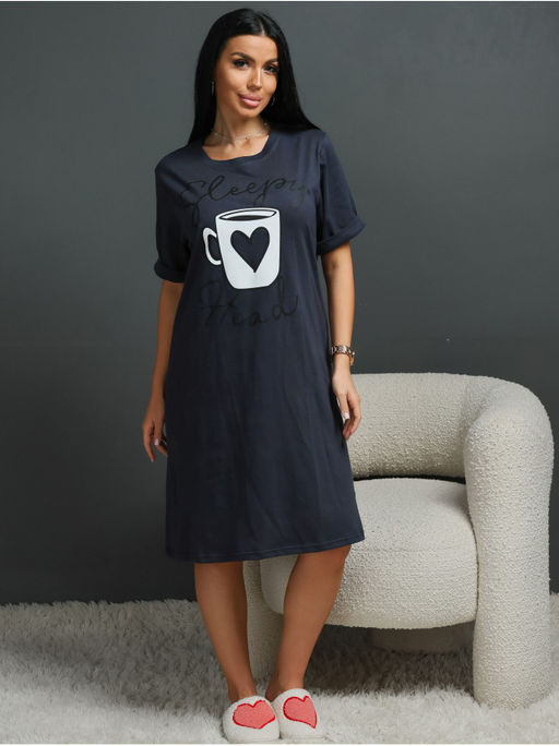 Туника "Кофе" графит