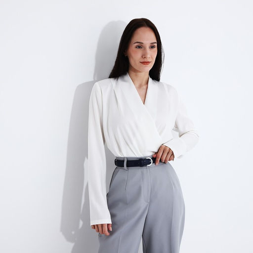 Ремень женский, ширина 2,5 см, винт, пряжка металл, цвет синий - Simaland фото 3