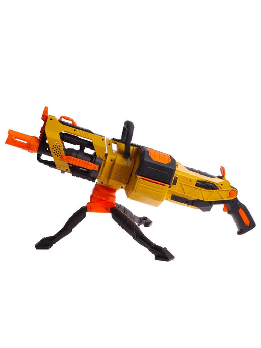 Бластер Скорострел, стреляет мягкими пулями, работает на батарейках - Simaland фото 4