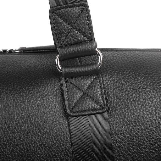 Дорожная сумка, кожа, MIRONPAN 1147 Черный