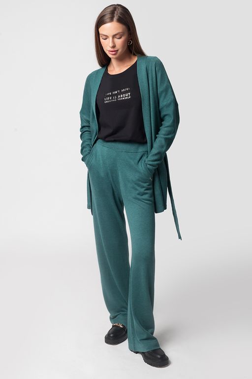 VILATTE / Кардиган из пряжи с шерстью мериноса  фото 4