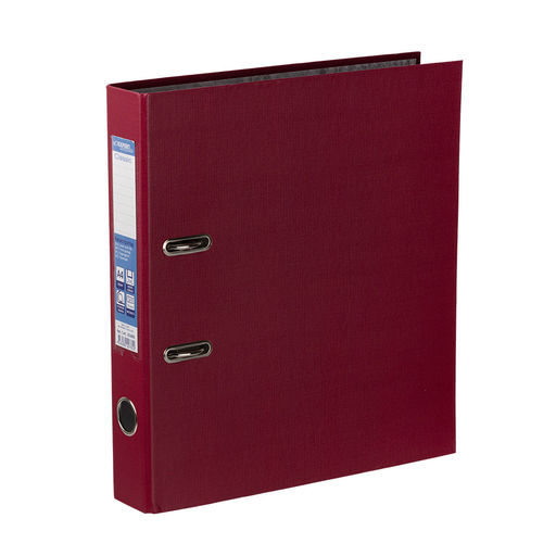 Expert Complete Регистратор PVC 50 мм 10 шт. Classic A4 арочный механ. лён вишневый 251892