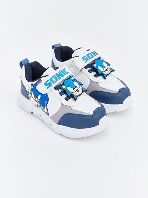 Sonic Bask?l? Erkek Bebek Spor Ayakkab?