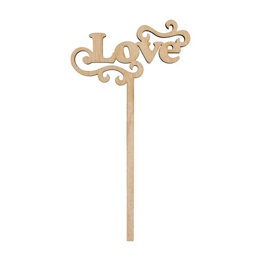 Заготовка для декорирования Mr. Carving ВД-313 Топпер фанера 15 х 7 х 0.4 см Love