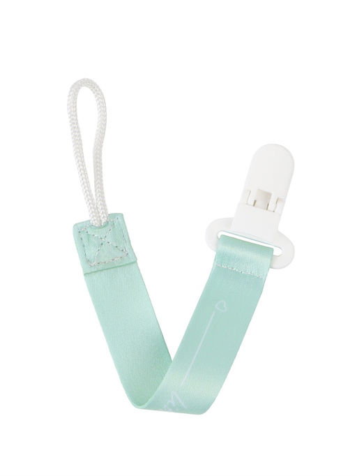 Держатель для соски пустышки, 2 шт, текстиль и силикон, Mum&Baby