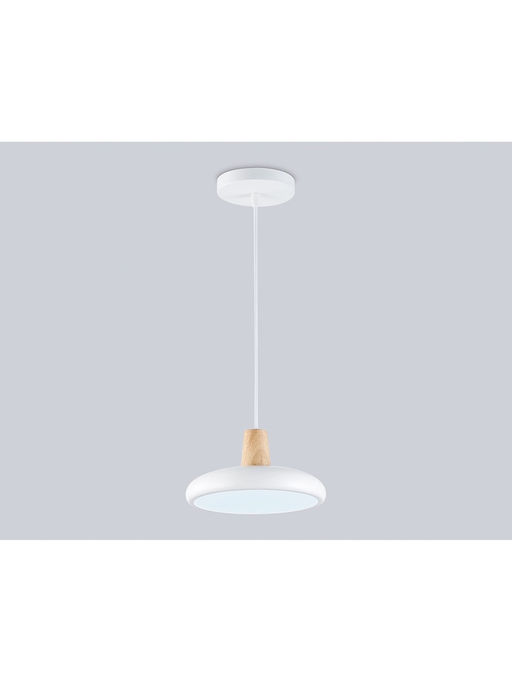 Светильник подвесной LED FL4838, 3000-6000К, 24Вт, d20 h80 см, без ПДУ, белый