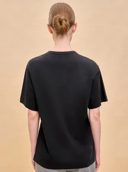 PELICAN, футболка женская, Черный  фото 2