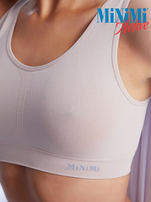 MA132 Топ спортивный с вкладышами MiNiMi