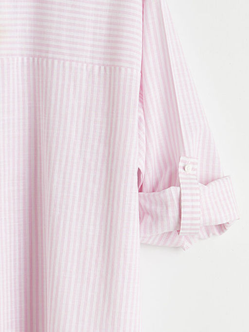 ?izgili Oversize Kad?n G?mlek