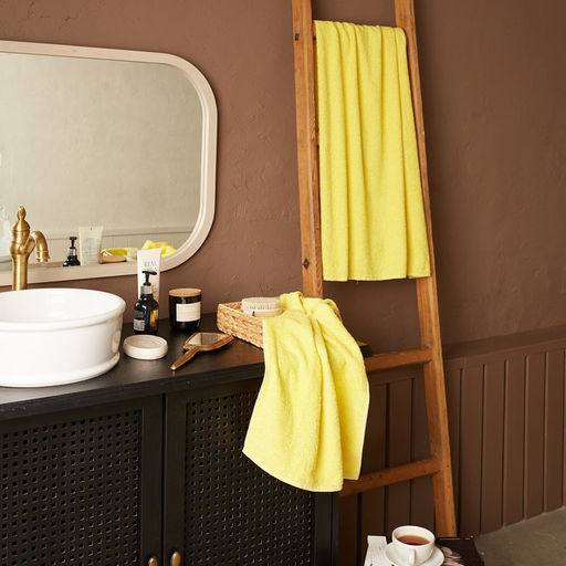 Полотенце махровое Экономь и Я 50*90 см, цв. желтый, 100% хлопок, 320 гр/м2  фото 10