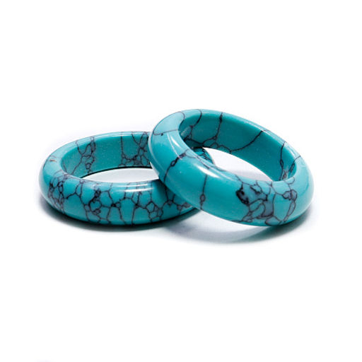 Кольцо из камня Бирюза улучшает финансовое положение, укрепляет брачный союз размер 18