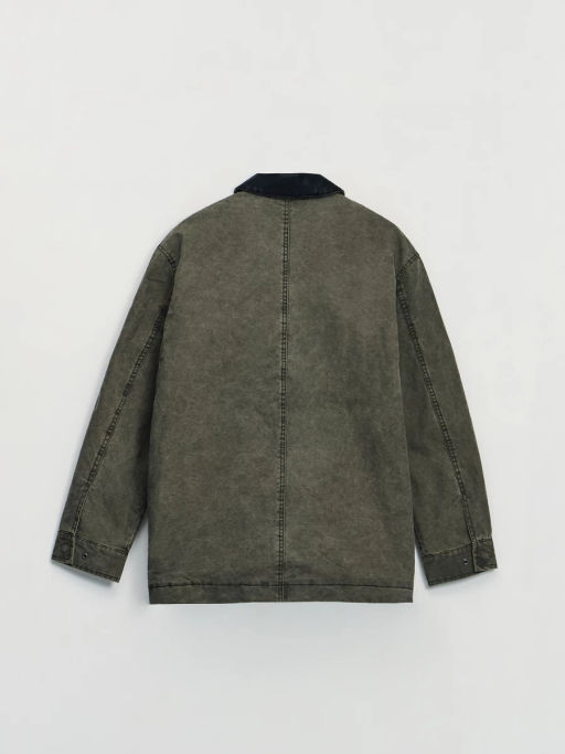 Куртка с контрастным воротником / Zarina  фото 2