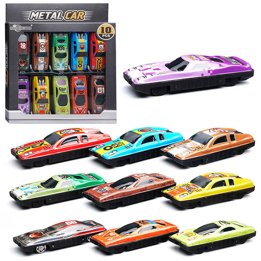 Набор машин "Стальной Гонщик" металл, в коробке