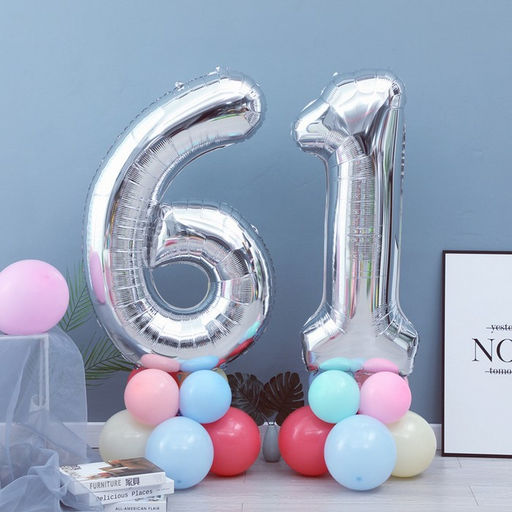 Воздушный шар фольгированный 40 Цифра 1 - Страна карнавалия фото 5