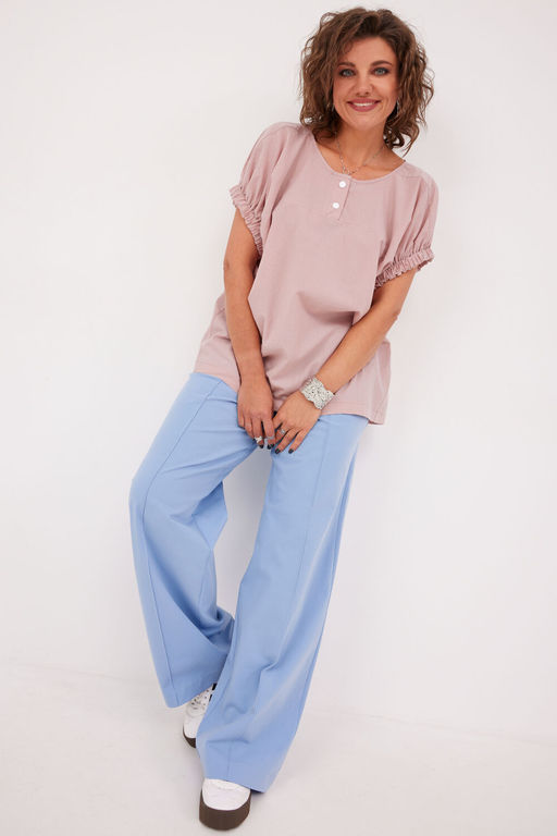 Брюки BegiModa 6065 голубой  фото 3