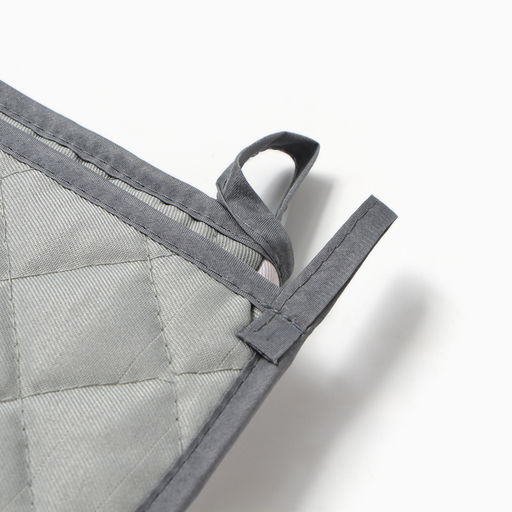 Набор кухонный «Be happy» варежка-прихватка 20×27 см, прихватка 17×17 см 100% п/э