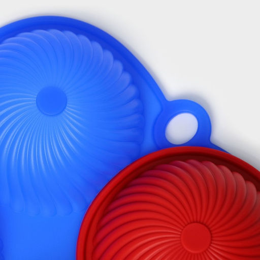 Форма для выпечки Купол, 25?16?3.5 см, 6 ячеек (d=7 см), силикон, МИКС - Simaland фото 8