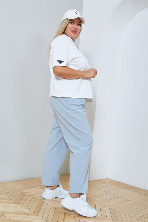Брюки Luxury Moda 1080 голубой