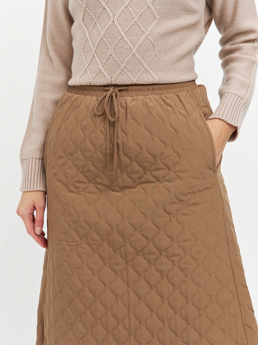 юбка стеганая с разрезами по бокам - Glenfield фото 4