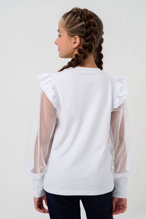 Блузка Яра с длинным рукавом