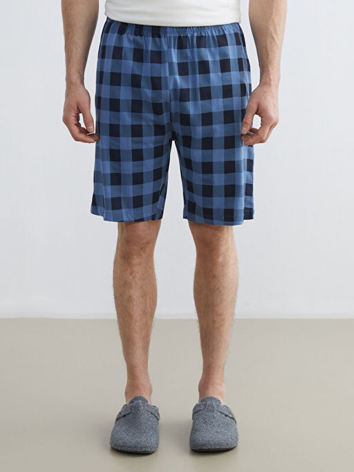 Standart Kal?p Ekose Pijama Alt ?ort