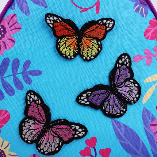 Рюкзак детский с нашивкой Бабочки, 23*20,5 см, - NAZAMOK KIDS фото 4