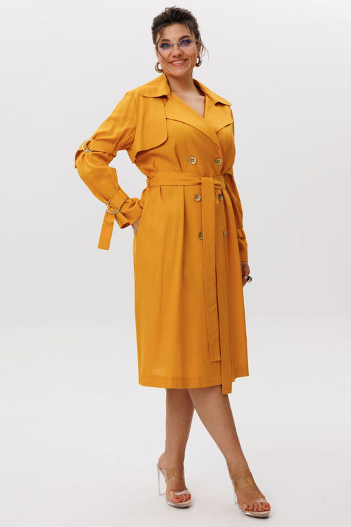 Платье ANELLI 1577 янтарный мёд