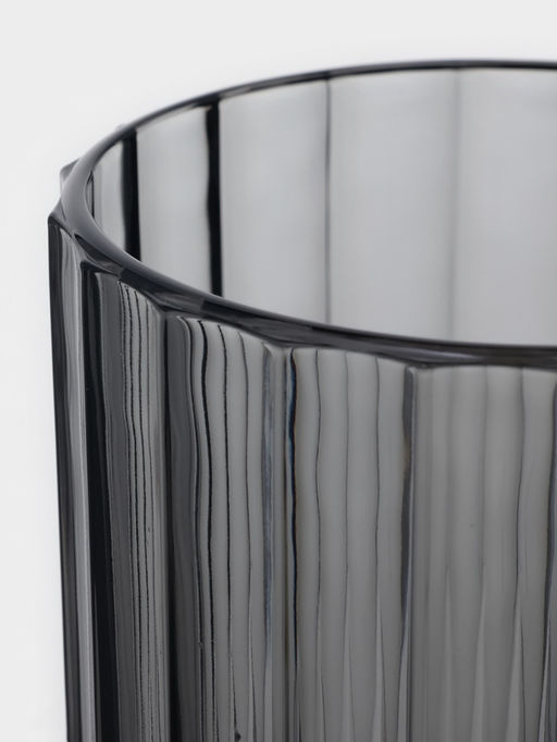 Цена за 24 шт. Стакан низкий «Мистерия», 250 мл, стекло, графит