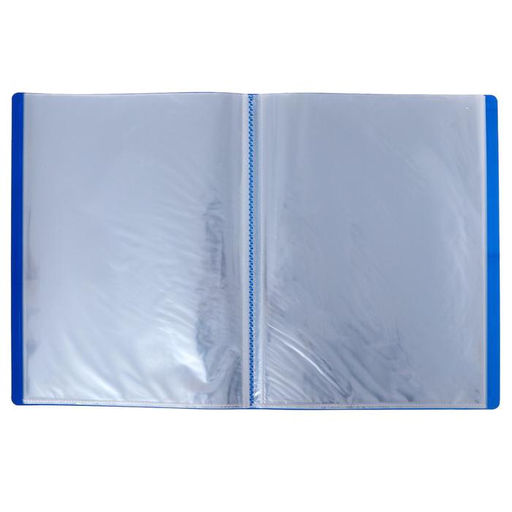 Папка с 40 вкладышами А4, 500 мкм, Calligrata, черничная  фото 2