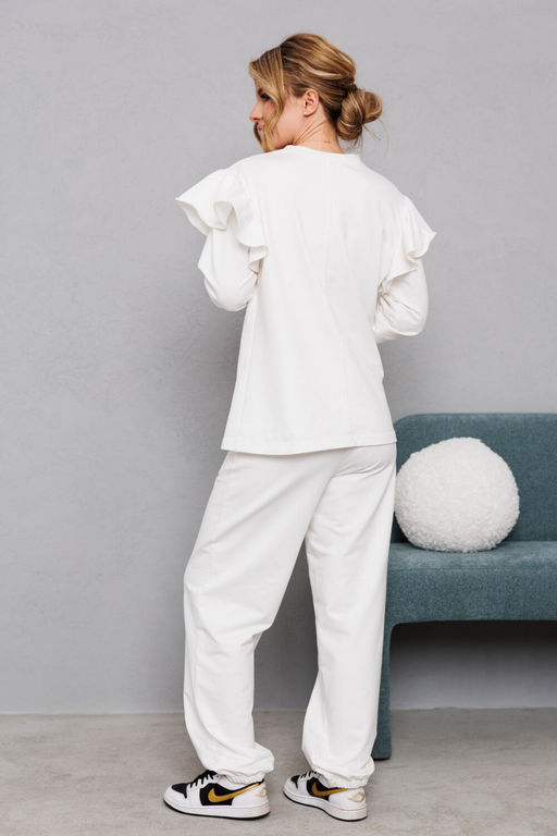 Джемпер AMORI 6469 молочный  фото 5