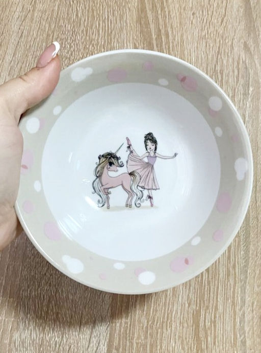 Салатник керамика, Балерина, 350 мл, 15 см, детский, Daniks (457972)  фото 5