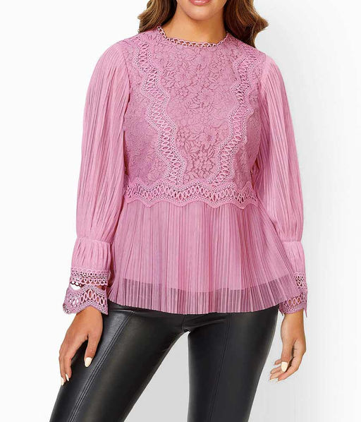 Блузка, розовая - Ashley brooke фото 3