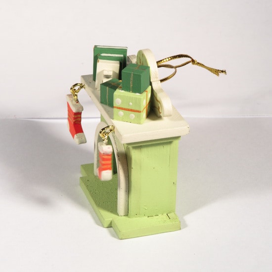 Елочная игрушка - Камин 90YY61/504 K - Idh фото 2