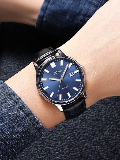 Часы наручные Skmei мужские кварцевые 2252silver-blue