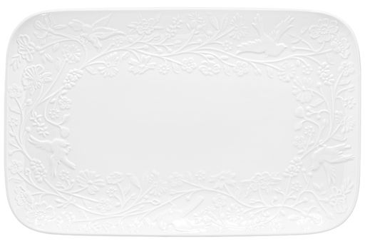 Блюдо прямоугольное 31*20,5*2,5 см "Райский сад" малое