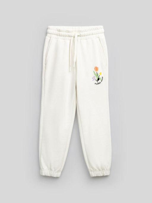 20220460052, Брюки детские для девочек Glycinia_pn молочный Acoola  фото 2