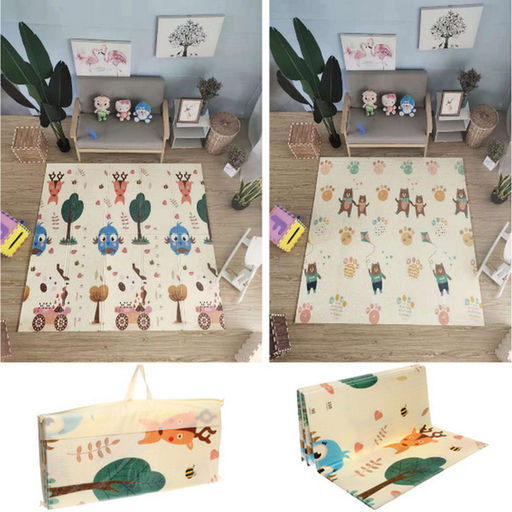 Коврик игровой 180*200*0,8 см Звери 2