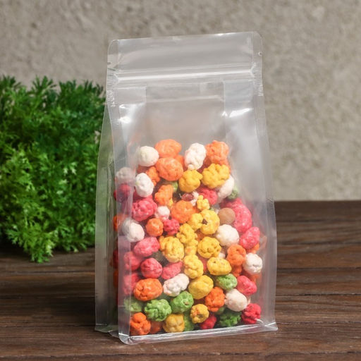Цена за 50 шт. Пакет Zip-lock ПП, с плоским дном, прозрачный 12 х 22 см